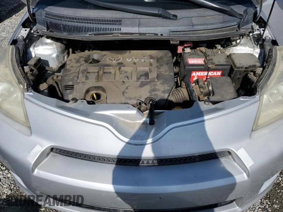 2010 Scion xD with VIN JTKKU4B40A1005613, listed as a Copart auction lot 56074605 with 205,505 mi miles and Clean Title. Bid and sale history available at DreamBid. Image 11.