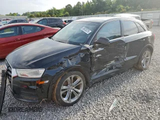 2016 Audi Q3 Premium Plus with VIN WA1BFCFSXGR001044, listed as a Copart auction lot 59535375 with 147,406 mi miles and Salvage title. Bid and sale history available at DreamBid. Image 1.