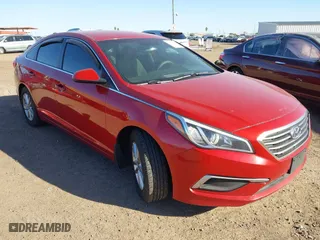 2017 Hyundai Sonata SE with VIN 5NPE24AF2HH562832, listed as a IAAI auction lot 41826038 with 105,574 mi miles. Bid and sale history available at carsss.com. Image 1.