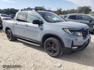 2023 Honda Ridgeline Black Edition with VIN 5FPYK3F87PB012399, listed as a Copart auction lot 87681825 with 16,201 mi miles and Salvage Title. Bid and sale history available at carsss.com. Image 4.