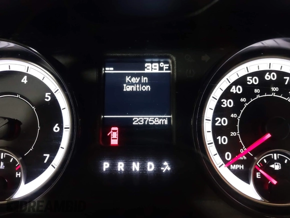 2024 Ram 1500 SLT with VIN 1C6RR7GGXRS124813, listed as a IAAI auction lot 41752900 with 23,758 mi miles and . Bid and sale history available at DreamBid. Image 15.