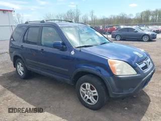 2003 Honda CR-V EX with VIN SHSRD788X3U145625, listed as a IAAI auction lot 42167811 with 163,921 mi miles and . Bid and sale history available at carsss.com. Image 1.