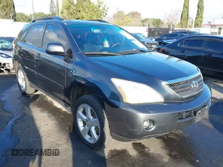 2007 Lexus RX 400h z VIN JTJGW31U772004557, wystawiony jako IAAI lot #41458659 z przebiegiem 193 678 mil mil oraz . Historia ofert i sprzedaży dostępna na DreamBid. Obrazek 1.