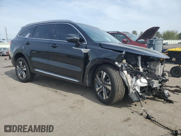 2023 Kia Sorento EX z VIN KNDRHDLG0P5176222, wystawiony jako Copart lot #54409485 z przebiegiem 37 138 mil mil oraz Szkody całkowita. Historia ofert i sprzedaży dostępna na DreamBid. Obrazek 4.