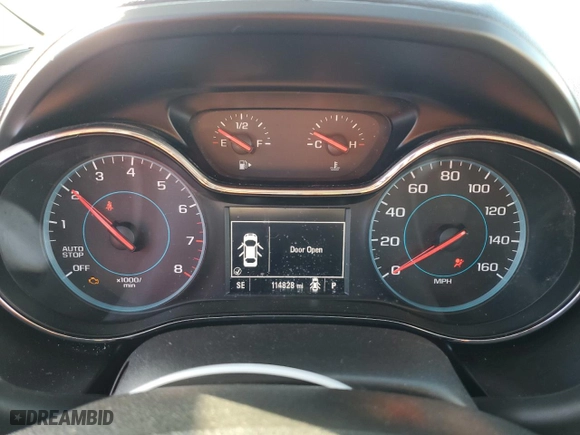 2018 Chevrolet Cruze LT with VIN 1G1BE5SM1J7166441, listed as a Copart auction lot 50321615 with 114,828 mi miles and Salvage Title. Bid and sale history available at carsss.com. Image 9.
