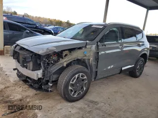 2023 Hyundai Santa Fe Hybrid Blue with VIN 5NMS2DA15PH007991, listed as a Copart auction lot 88036895 with 39,860 mi miles and Salvage Title. Bid and sale history available at carsss.com. Image 1.