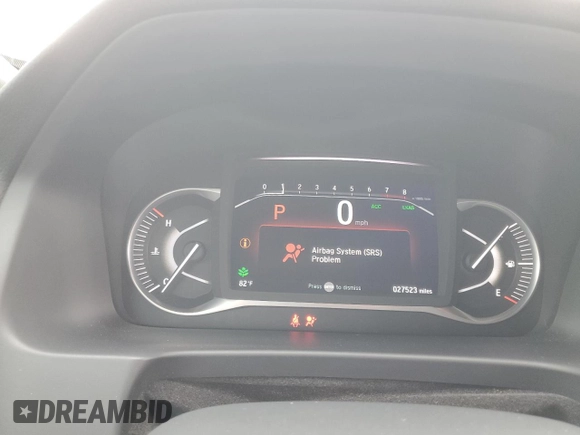 2023 Honda Passport Elite with VIN 5FNYF8H07PB036929, listed as a Copart auction lot 55981185 with 27,523 mi miles and Salvage title. Bid and sale history available at DreamBid. Image 9.