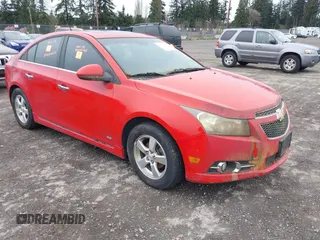 2012 Chevrolet Cruze 1LT with VIN 1G1PF5SC1C7173421, listed as a IAAI auction lot 41917462 with 101,210 mi miles and . Bid and sale history available at DreamBid. Image 1.