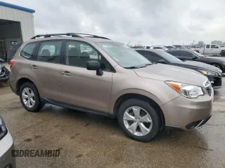 2015 Subaru Forester 2.5i with VIN JF2SJABC4FH429656, listed as a Copart auction lot 53990575 with 50,741 mi miles and Salvage Title. Bid and sale history available at carsss.com. Image 4.