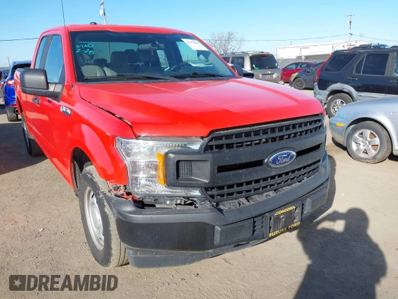 2019 Ford F-150 XL z VIN 1FTEX1C58KKE18358, wystawiony jako IAAI lot #41675683 z przebiegiem 220 646 mil mil oraz . Historia ofert i sprzedaży dostępna na DreamBid. Obrazek 6.