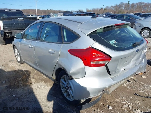 2015 Ford Focus SE with VIN 1FADP3K22FL202879, listed as a IAAI auction lot 41724039 with 169,240 mi miles. Bid and sale history available at carsss.com. Image 3.