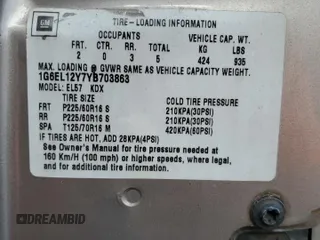2000 Cadillac Eldorado z VIN 1G6EL12Y7YB703863, wystawiony jako Copart lot #85433244 z przebiegiem 175 416 mil mil oraz Szkoda całkowita • Salvage title. Historia ofert i sprzedaży dostępna na DreamBid. Obrazek 12.