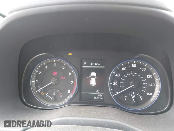 2022 Hyundai Kona Preferred with VIN KM8K22AB9NU856973, listed as a IAAI auction lot 41621249 with 65,291 mi miles. Bid and sale history available at carsss.com. Image 7.