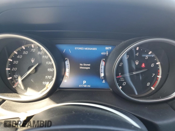 2018 Maserati Levante S GranSport z VIN ZN661YUS7JX268861, wystawiony jako Copart lot #88175995 z przebiegiem 41 748 mil mil oraz Szkoda całkowita • Salvage title. Historia ofert i sprzedaży dostępna na DreamBid. Obrazek 9.