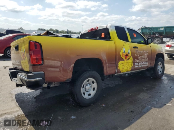 2020 Chevrolet Colorado 2WD Work Truck с VIN 1GCHSBEN9L1195222, выставлен на аукционе Copart как лот 53705245 с пробегом Не указан миль и На запчасти • Non repairable. История ставок и продаж доступна на DreamBid. Изображение 3.
