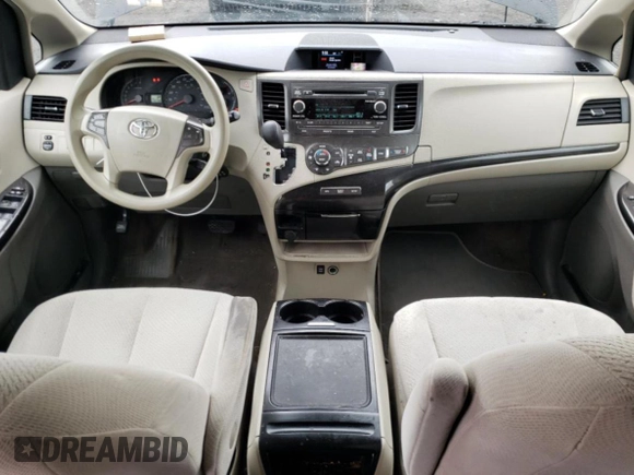 2014 Toyota Sienna LE AAS with VIN 5TDKK3DC7ES466988, listed as a Copart auction lot 53277255 with 130,706 mi miles and Salvage Title. Bid and sale history available at carsss.com. Image 8.
