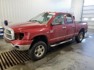 2008 Dodge Ram 2500 SLT with VIN 3D7KS28D38G235608, listed as a Copart auction lot 80049004 with 207,947 mi miles and Salvage Title. Bid and sale history available at carsss.com. Image 1.
