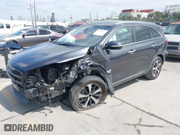 2017 Kia Sorento EX with VIN 5XYPH4A51HG318594, listed as a IAAI auction lot 41902724 with 113,498 mi miles and . Bid and sale history available at carsss.com. Image 2.