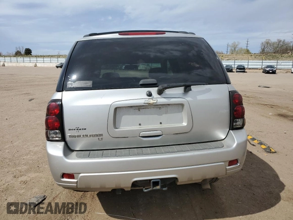 2008 Chevrolet TrailBlazer 3LT with VIN 1GNDT13S582164587, listed as a Copart auction lot 52594235 with 177,301 mi miles and Salvage Title. Bid and sale history available at DreamBid. Image 6.