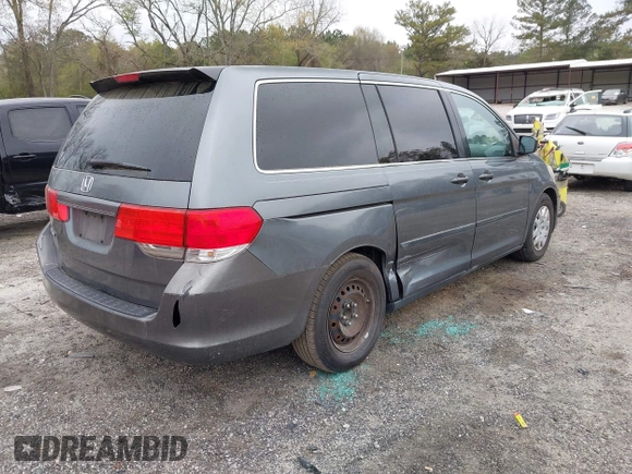 2010 Honda Odyssey LX with VIN 5FNRL3H2XAB046766, listed as a IAAI auction lot 41913825 with 191,643 mi miles and . Bid and sale history available at DreamBid. Image 4.