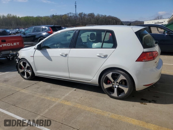 2017 Volkswagen GTI S with VIN 3VW547AU3HM011262, listed as a Copart auction lot 52087165 with 76,054 mi miles and Salvage Title. Bid and sale history available at DreamBid. Image 2.