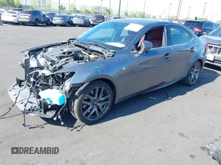 2016 Lexus IS 200t with VIN JTHBA1D21G5032765, listed as a IAAI auction lot 42139459 with 57,587 mi miles and . Bid and sale history available at DreamBid. Image 18.