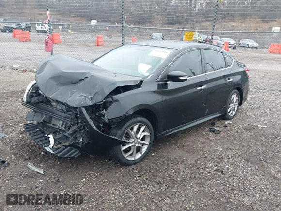 2015 Nissan Sentra S with VIN 3N1AB7AP3FY250188, listed as a IAAI auction lot 41197719 with 165,538 mi miles and . Bid and sale history available at DreamBid. Image 18.