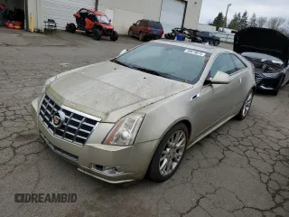 2013 Cadillac CTS Coupe Premium with VIN 1G6DP1E32D0168477, listed as a Copart auction lot 49619015 with 0 mi miles and Clean Title. Bid and sale history available at carsss.com. Image 1.