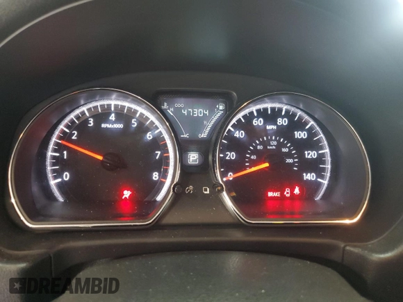 2019 Nissan Versa SV with VIN 3N1CN7AP3KL858980, listed as a Copart auction lot 61161385 with 47,304 mi miles and Salvage title. Bid and sale history available at DreamBid. Image 9.