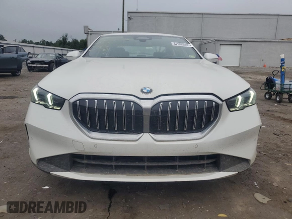 2024 BMW 5 Series 540i xDrive with VIN WBA63FJ01RCR67129, listed as a Copart auction lot 62095995 with 5,075 mi miles and Salvage title. Bid and sale history available at DreamBid. Image 5.