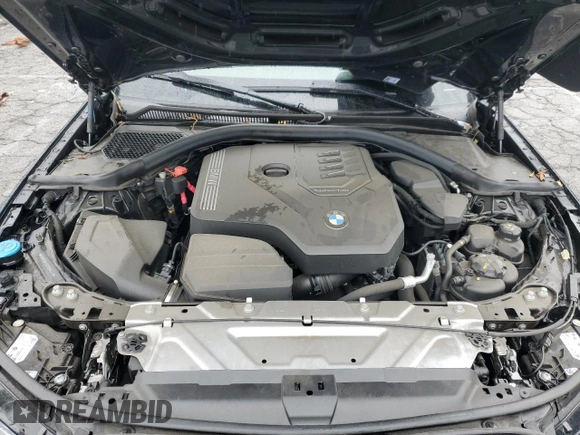 2023 BMW 3 Series 330i with VIN 3MW69FF02P8D60443, listed as a Copart auction lot 43405365 with 0 mi miles and Salvage Title. Bid and sale history available at carsss.com. Image 13.
