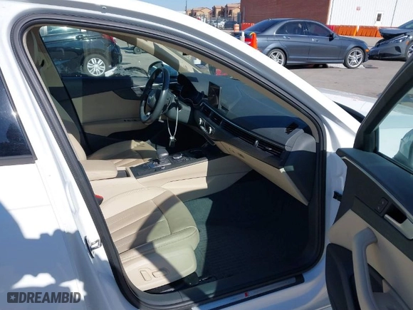 2018 Audi A4 Premium with VIN WAUKMAF49JA084308, listed as a IAAI auction lot 41598408 with 32,380 mi miles. Bid and sale history available at carsss.com. Image 5.
