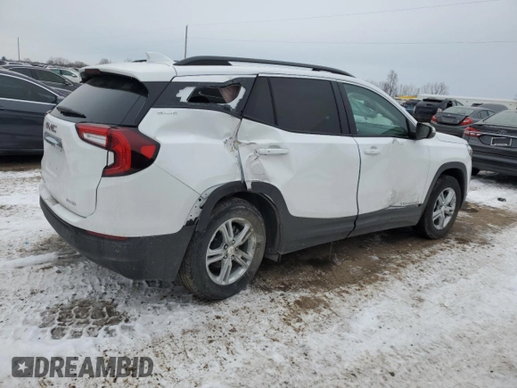 2024 GMC Terrain SLE z VIN 3GKALTEG3RL169100, wystawiony jako Copart lot #44149225 z przebiegiem 12 641 mil mil oraz Nie do naprawy • Non repairable. Historia ofert i sprzedaży dostępna na DreamBid. Obrazek 3.