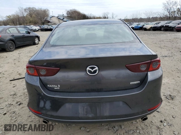 2021 Mazda 3 Select with VIN 3MZBPBBM3MM205067, listed as a Copart auction lot 50630115 with 20,335 mi miles and Salvage Title. Bid and sale history available at DreamBid. Image 6.