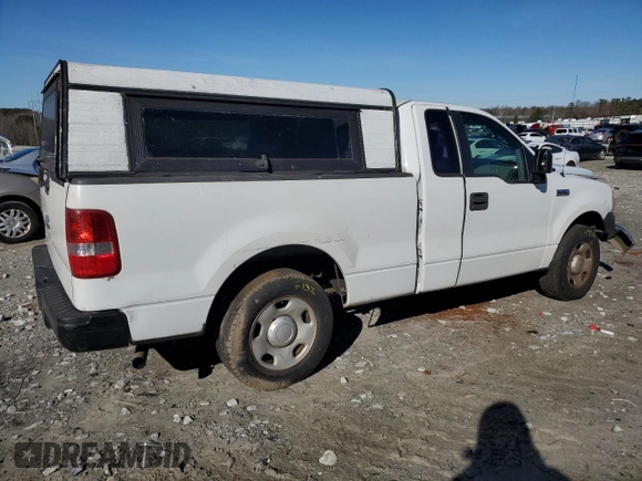 2008 Ford F-150 XL with VIN 1FTRF12208KD96201, listed as a Copart auction lot 59607205 with 196,595 mi miles and Non repairable. Bid and sale history available at DreamBid. Image 3.