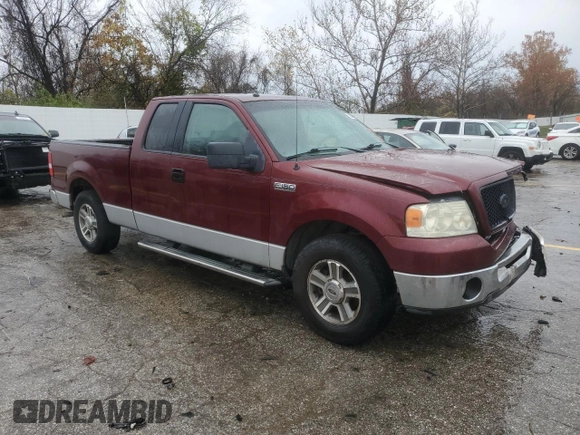 2006 Ford F-150 STX with VIN 1FTRX12W86NA90245, listed as a Copart auction lot 78834674 with 231,863 mi miles and Salvage Title. Bid and sale history available at carsss.com. Image 4.