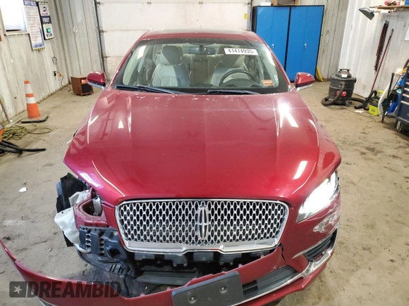 2017 Lincoln MKZ Reserve z VIN 3LN6L5FC1HR623408, wystawiony jako Copart lot #41474935 z przebiegiem 81 614 mil mil oraz Szkoda całkowita • Salvage title. Historia ofert i sprzedaży dostępna na DreamBid. Obrazek 5.