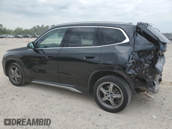 2025 BMW X1 xDrive28i with VIN WBX73EF05S5097084, listed as a Copart auction lot 53444165 with 233 mi miles and Salvage Title. Bid and sale history available at carsss.com. Image 2.