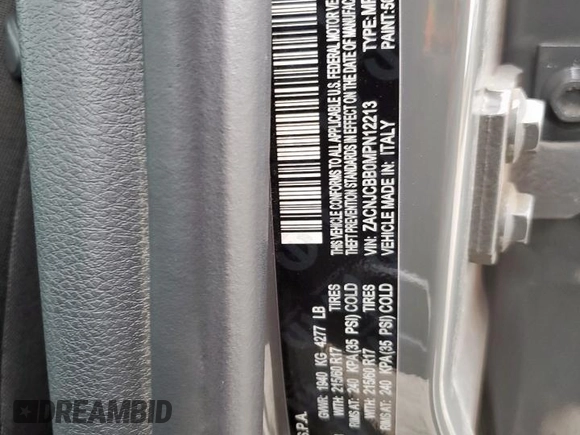 2021 Jeep Renegade Latitude z VIN ZACNJCBB0MPN12213, wystawiony jako Copart lot #64459505 z przebiegiem 31 545 mil mil oraz Szkoda całkowita • Salvage title. Historia ofert i sprzedaży dostępna na DreamBid. Obrazek 12.