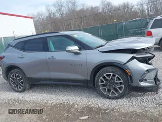 2023 Chevrolet Blazer RS with VIN 3GNKBKRS1PS185611, listed as a IAAI auction lot 41779239 with 33,209 mi miles and . Bid and sale history available at DreamBid. Image 13.