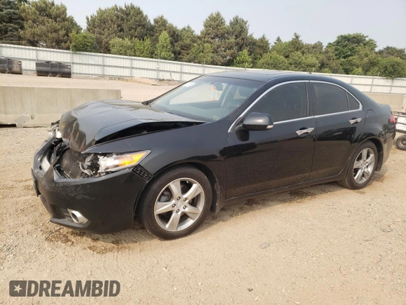 2012 Acura TSX Technology with VIN JH4CU2F67CC027562, listed as a Copart auction lot 59271365 with 176,171 mi miles and Salvage title. Bid and sale history available at DreamBid. Image 1.