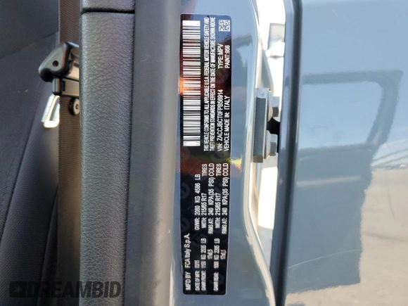 2015 Jeep Renegade Trailhawk с VIN ZACCJBCT0FPB56914, выставлен на аукционе Copart как лот 61804115 с пробегом 66 974 миль миль и Списание • Salvage title. История ставок и продаж доступна на DreamBid. Изображение 13.