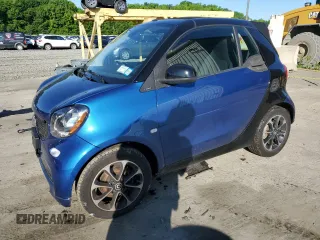 2017 Smart fortwo Passion with VIN WMEFK5DA3HK152165, listed as a Copart auction lot 56188044 with 41,809 mi miles and Salvage title. Bid and sale history available at DreamBid. Image 1.