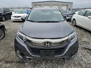 2021 Honda HR-V EX with VIN 3CZRU6H56MM742608, listed as a Copart auction lot 81403134 with 76,330 mi miles and Salvage Title. Bid and sale history available at carsss.com. Image 5.