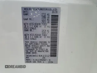 2020 Nissan Pathfinder SV z VIN 5N1DR2BN5LC641512, wystawiony jako Copart lot #64080635 z przebiegiem Nie podano mil oraz Nie do naprawy • Non repairable. Historia ofert i sprzedaży dostępna na DreamBid. Obrazek 14.