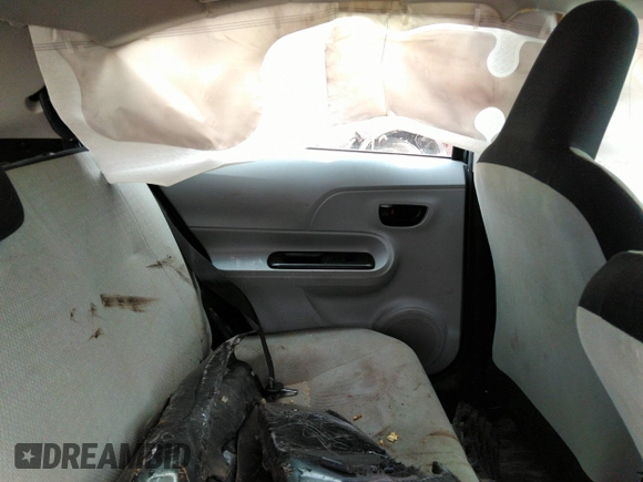 2014 Toyota Prius One with VIN JTDKDTB34E1069233, listed as a IAAI auction lot 36813619 with Not Provided miles and . Bid and sale history available at DreamBid. Image 8.