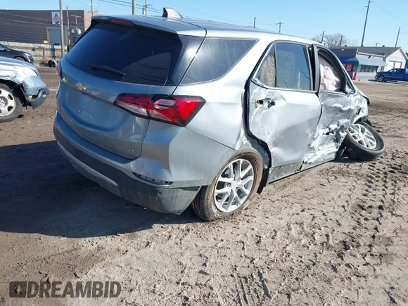 2024 Chevrolet Equinox LT z VIN 3GNAXKEG9RL304534, wystawiony jako IAAI lot #41716642 z przebiegiem 24 089 mil mil oraz . Historia ofert i sprzedaży dostępna na DreamBid. Obrazek 4.
