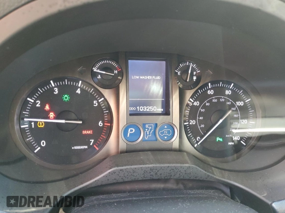 2017 Lexus GX 460 with VIN JTJJM7FX6H5175550, listed as a Copart auction lot 89143555 with 103,250 mi miles and Salvage title. Bid and sale history available at DreamBid. Image 9.