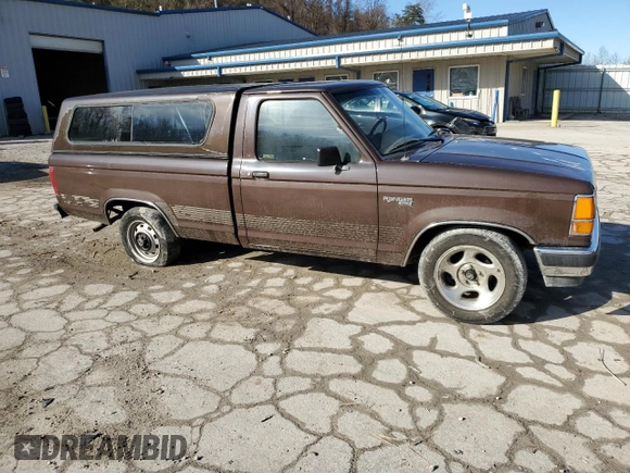 1991 Ford Ranger Splash with VIN 1FTCR10X2MTA32992, listed as a Copart auction lot 85140474 with 17,253 mi miles and Salvage Title. Bid and sale history available at DreamBid. Image 4.