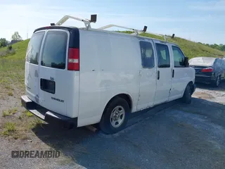2003 Chevrolet Express Cargo Van with VIN 1GCFG15T631105901, listed as a IAAI auction lot 41685138 with 197,571 mi miles. Bid and sale history available at carsss.com. Image 4.